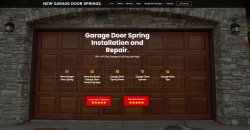 New Garage Door Springs